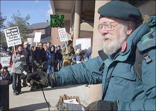 Will addressing UVM Anti-War Rally